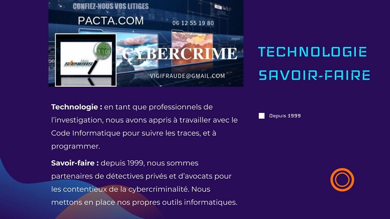 Tarif détective privé - diffusion de contenus illicites