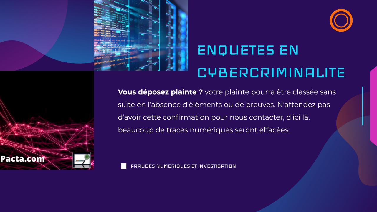 Détective privé Diffusion de contenus illicites, entrave au bon fonctionnement d'un système