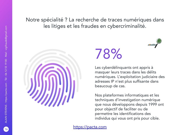 Tarif détective privé - pertes commerciales